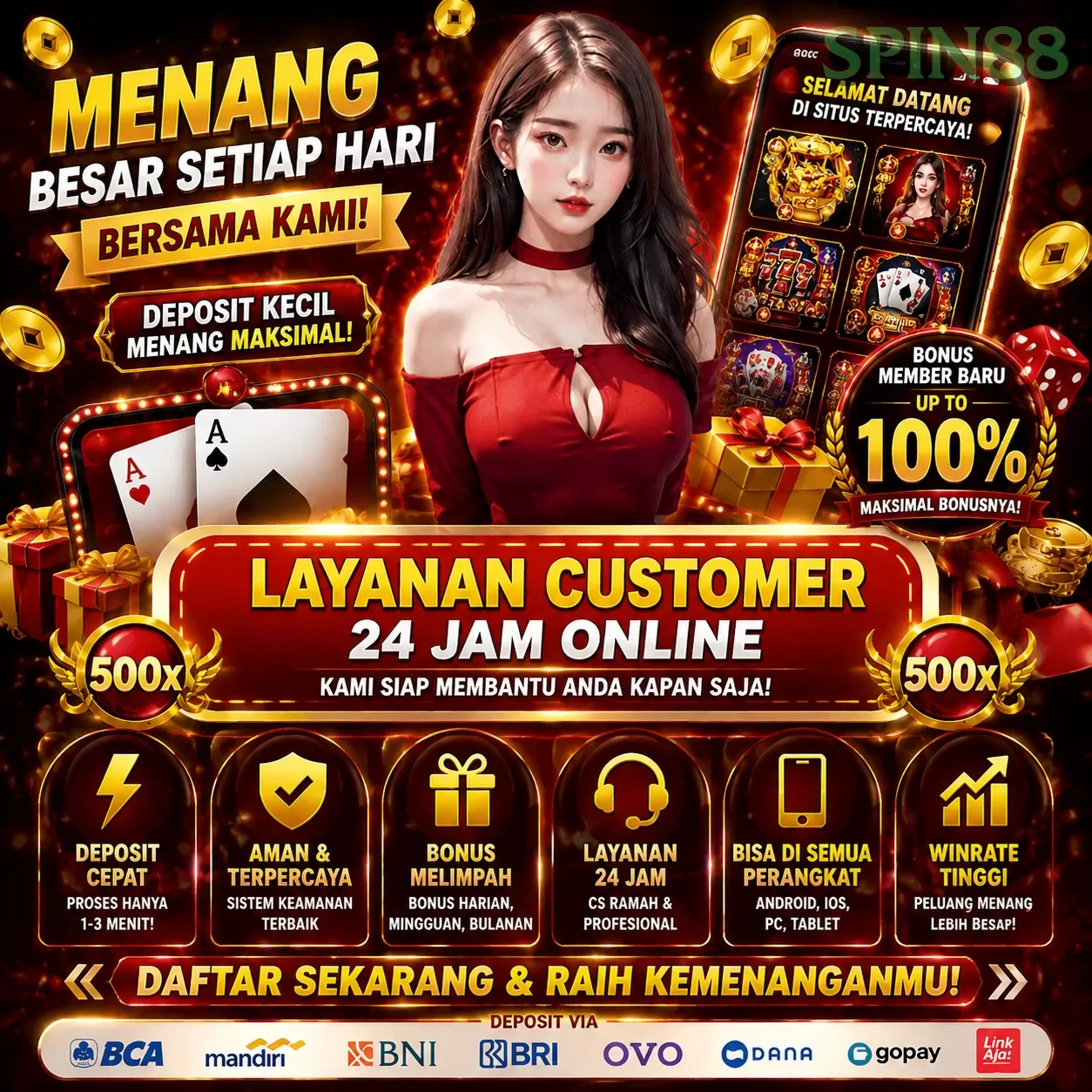 WELCOME BONUS NEW MEMBER 50_ promotion image